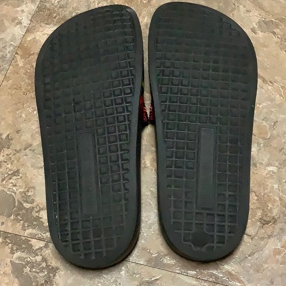 🔴 Black & rainbow crystal Michael Kors slides - Picture 5 of 9